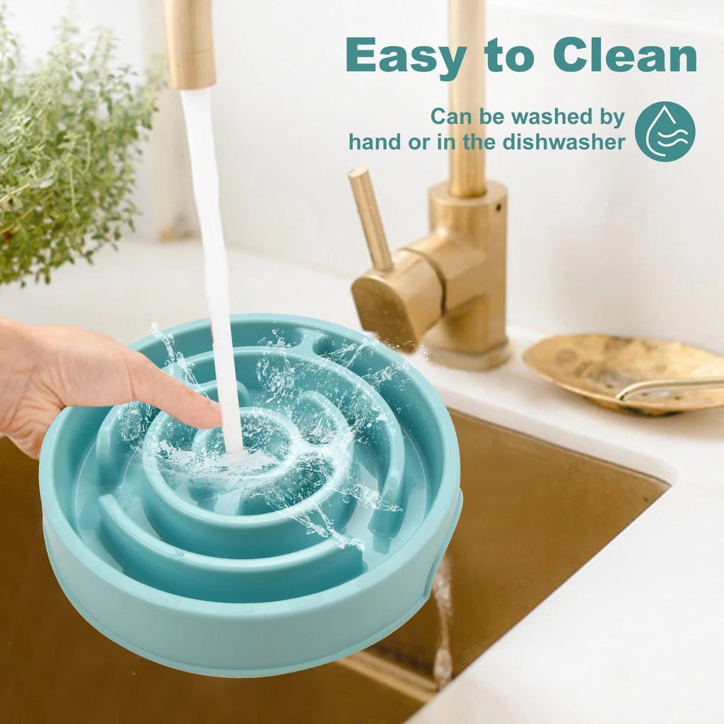 Gamelle anti-glouton pour chien – Bol à alimentation lente