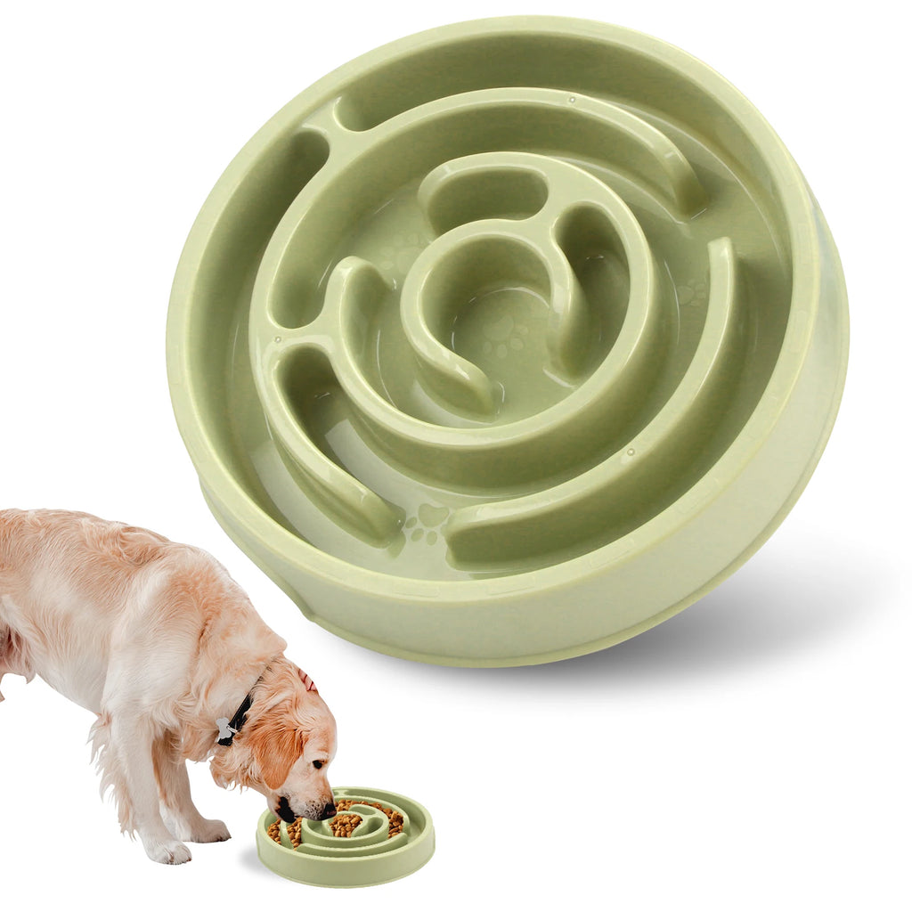 Gamelle anti-glouton pour chien – Bol à alimentation lente