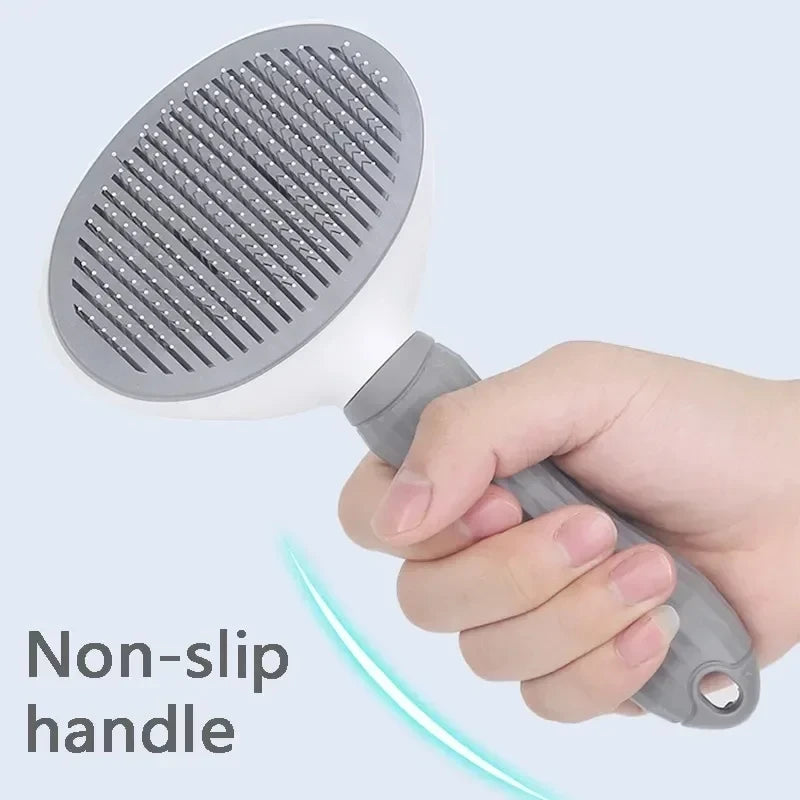 Brosse autonettoyante pour chien et chat – Anti-poils