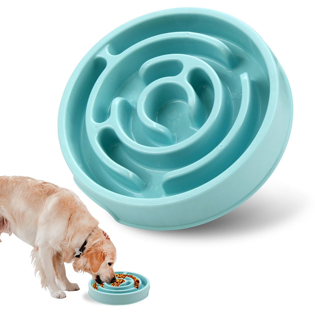 Gamelle anti-glouton pour chien – Bol à alimentation lente