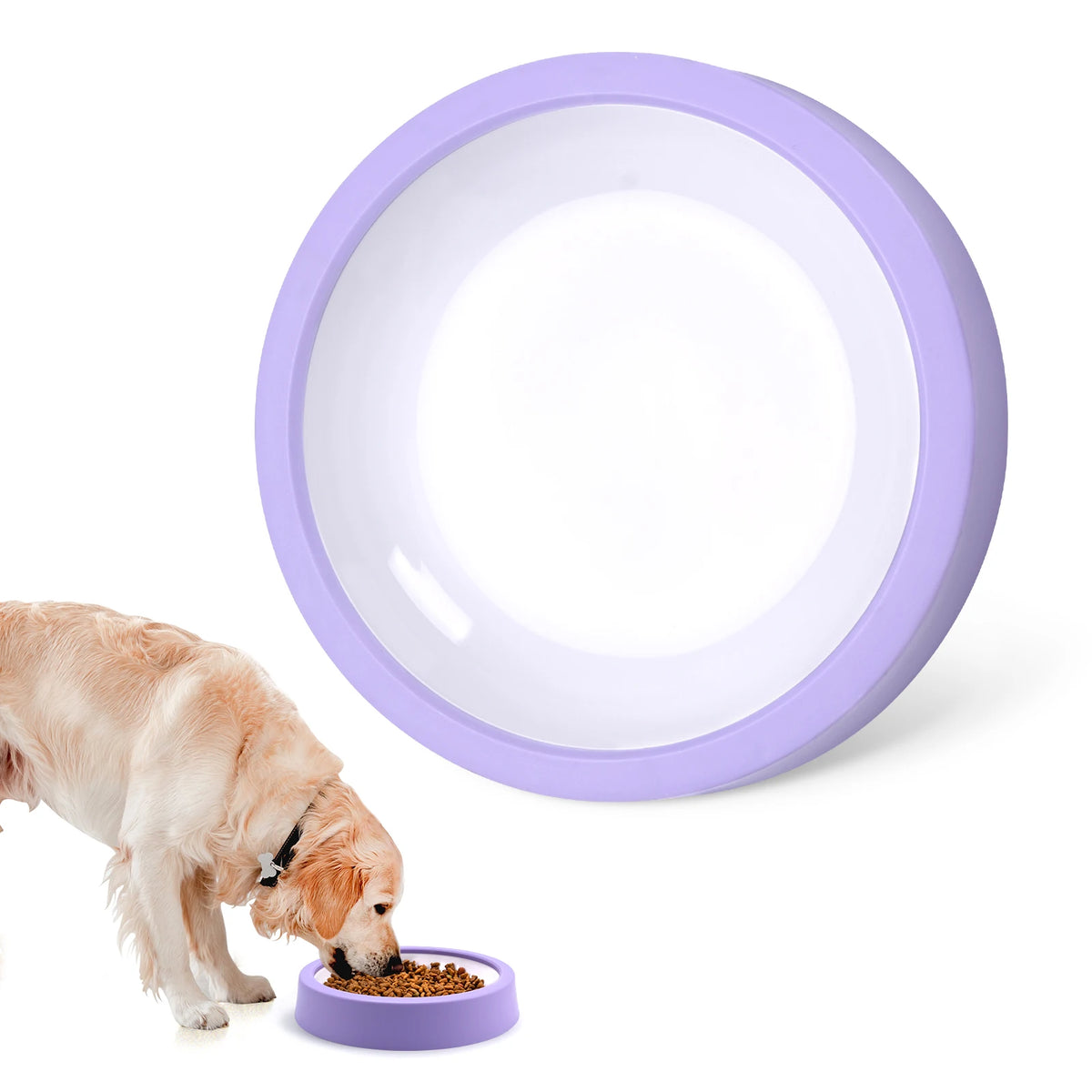 Gamelle anti-glouton pour chien – Bol à alimentation lente